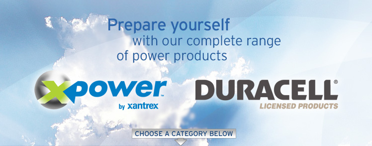 xPower - Prepare yourself with our complete range of power products